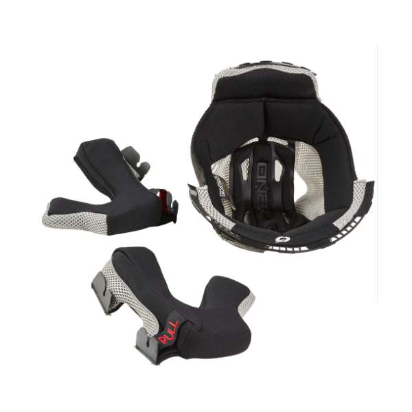 ONeal Liner and Cheek Pads 10SRS Helmet black