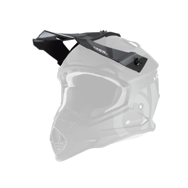 ONeal Visor 2SRS Helmet SLICK black/gray One Size