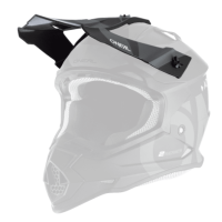 ONeal Visor 2SRS Helmet SLICK black/gray One Size