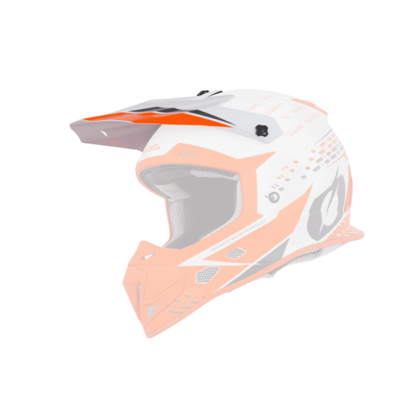ONeal Spare Visor 5SRS Helmet TRACE white/orange