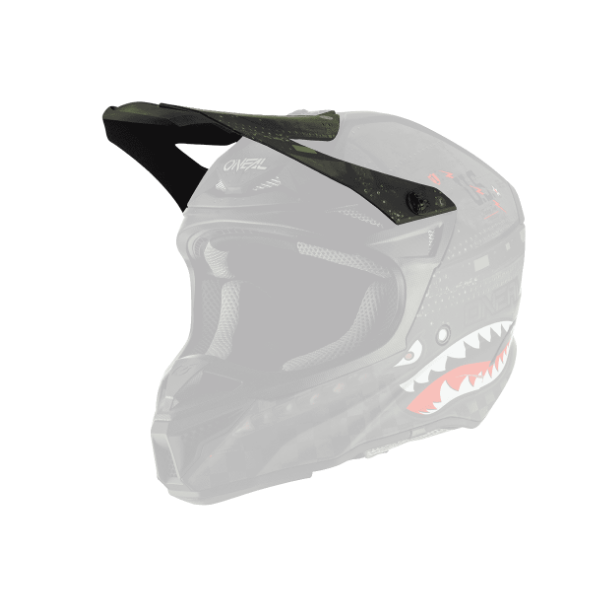ONeal Visor 5SRS Polyacrylite Helmet WARHAWK black/green One Size
