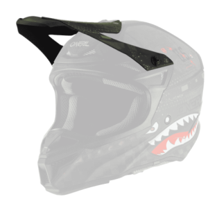 ONeal Visor 5SRS Polyacrylite Helmet WARHAWK black/green...