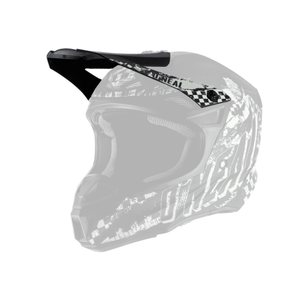ONeal Visor 5SRS Polyacrylite Helmet RIDER black/white One Size