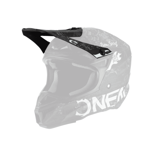 ONeal Visor 5SRS Polyacrylite Helmet HR black/white One Size
