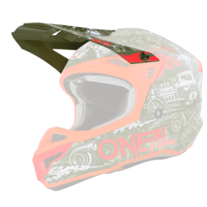 ONeal Spare Visor 5SRS Polyacrylite Helmet HR green/orange