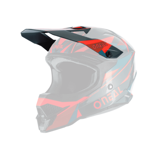ONeal Spare Visor 3SRS Helmet TRIZ red/dark green