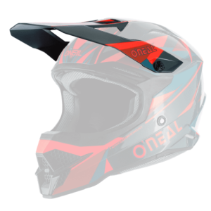 ONeal Spare Visor 3SRS Helmet TRIZ red/dark green