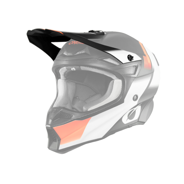 ONeal Spare Visor 10SRS Hyperlite Helmet BLUR black/orange