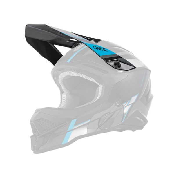 ONeal Visor 3SRS Helmet VISION black/gray/blue One SIze