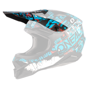 ONeal Visor 3SRS Helmet RIDE black/blue One Size