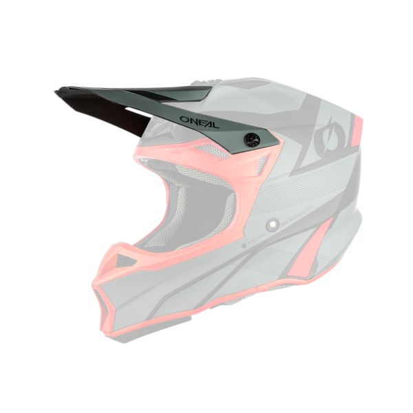 ONeal Visor 10SRS Hyperlite Helmet COMPACT gray/red One Size
