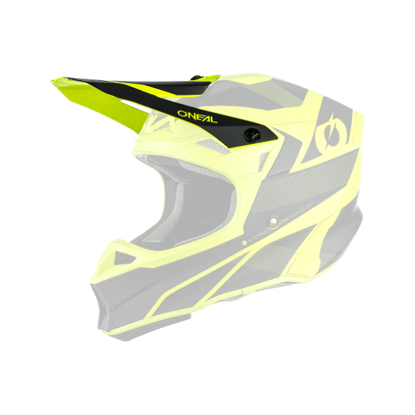 ONeal Visor 10SRS Hyperlite Helmet COMPACT black/neon yellow One Size