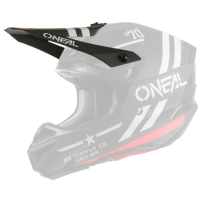 ONeal Visor 5SRS Polyacrylite Helmet SQUADRON black/gray One Size