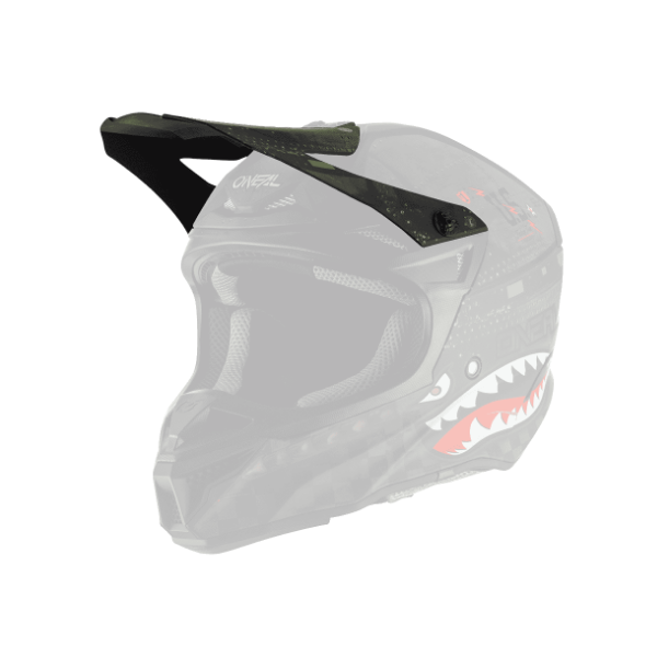 ONeal Visor 5SRS Polyacrylite Helmet WARHAWK black/green One Size