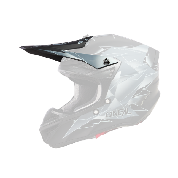 ONeal Visor 5SRS Polyacrylite Helmet SURGE black/gray One Size