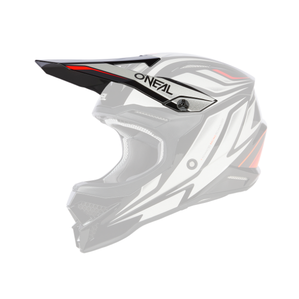 ONeal Visor 3SRS Helmet VERTICAL black/white One Size