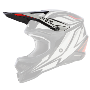 ONeal Visor 3SRS Helmet VERTICAL black/white One Size