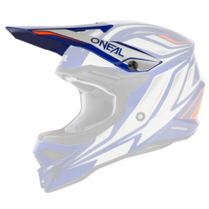 ONeal Visor 3SRS Helmet VERTICAL blue/white One Size