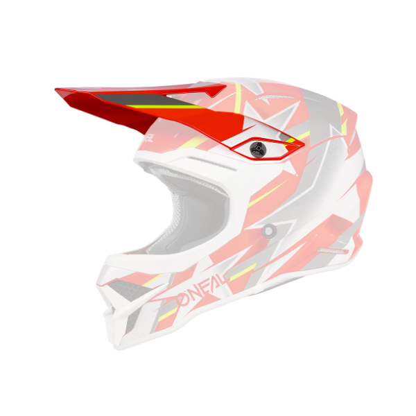 ONeal Visor 3SRS Helmet RIDE red/white One Size