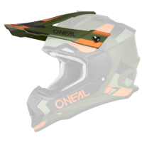 ONeal Visor 2SRS Helmet SPYDE green/black/orange One Size
