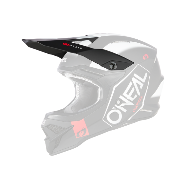 ONeal Visor 3SRS Helmet HEXX black/white One Size
