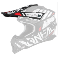 ONeal Visor 2SRS Helmet GLITCH black/white One Size