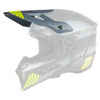 ONeal Visor EX-SRS Helmet HITCH black/gray/neon yellow One Size