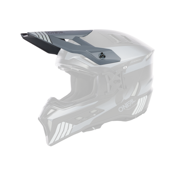 ONeal Visor EX-SRS Helmet HITCH black/gray One Size