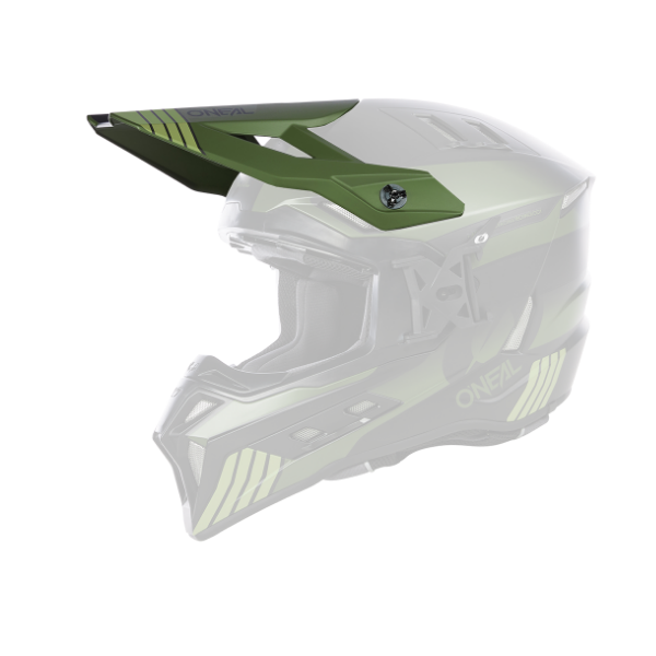 ONeal Visor EX-SRS Helmet HITCH black/olive One Size