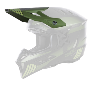 ONeal Visor EX-SRS Helmet HITCH black/olive One Size
