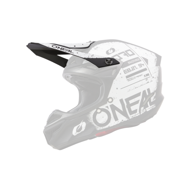 ONeal Visor 5SRS Polyacrylite Helmet SCARZ black/white One Size