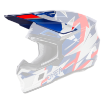 ONeal Visor 3SRS Helmet RIDE blue/white/red One Size