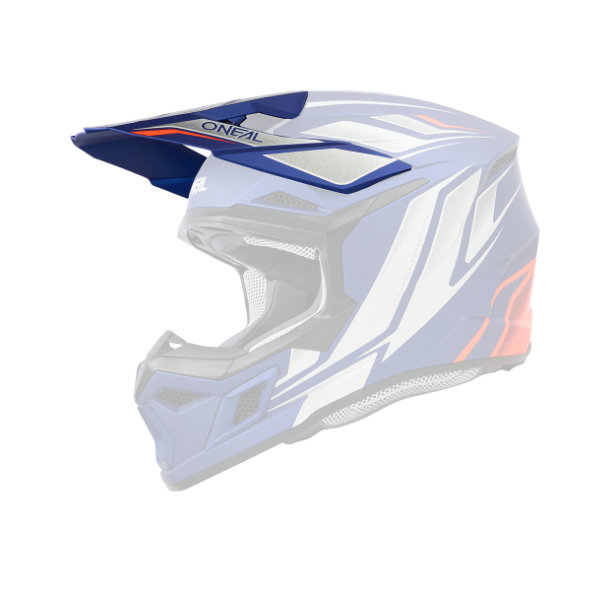 ONeal Visor 3SRS Helmet VERTICAL blue/white/red One Size