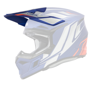 ONeal Visor 3SRS Helmet VERTICAL blue/white/red One Size