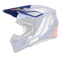 ONeal Visor 3SRS Helmet VERTICAL blue/white/red One Size
