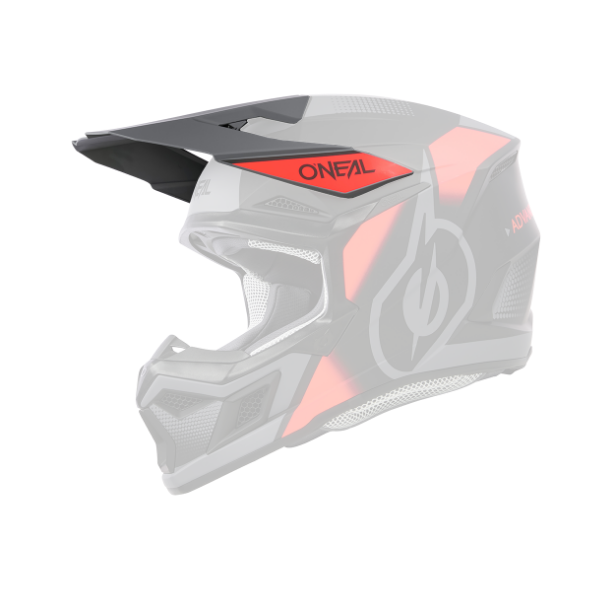 ONeal Visor 3SRS Helmet VISION black/red/gray One Size
