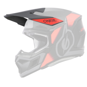 ONeal Visor 3SRS Helmet VISION black/red/gray One Size