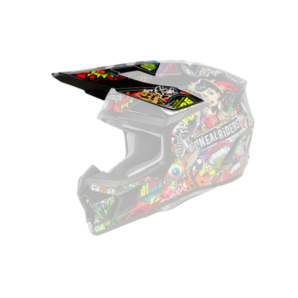 ONeal Visor 3SRS Youth Helmet CRANK multi One Size