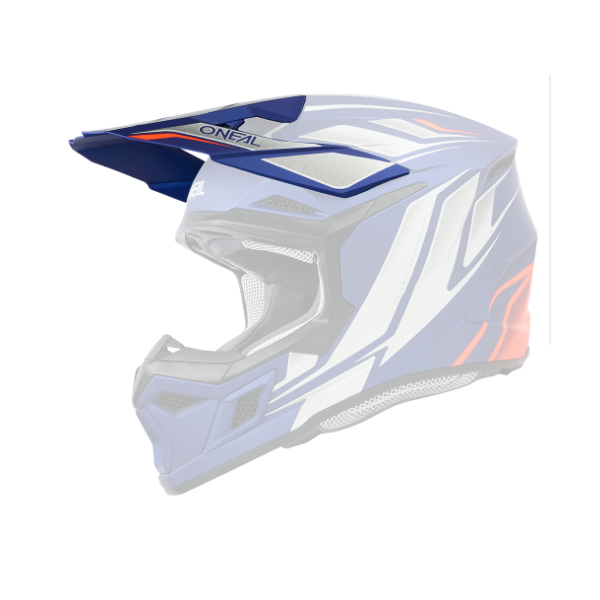ONeal Visor 3SRS Youth Helmet VERTICAL blue/white/red One Size