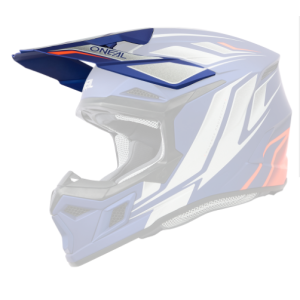 ONeal Visor 3SRS Youth Helmet VERTICAL blue/white/red One...