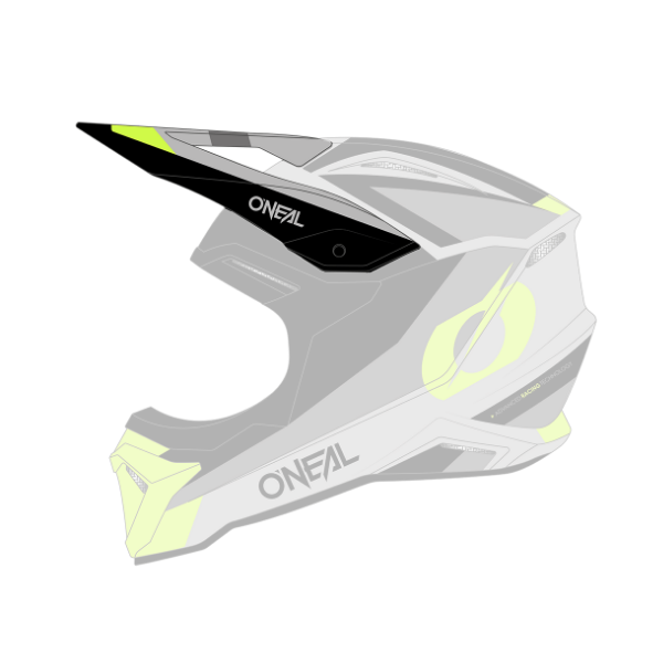 ONeal Visor 1SRS Youth Helmet STREAM black/neon yellow One Size