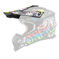ONeal Visor 2SRS Helmet RANCID black/white One Size