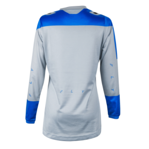 FLY RACING F-16 Damen-Jersey - Arctic Grey / Blau