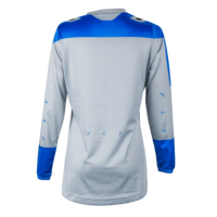 FLY RACING F-16 Damen-Jersey - Arctic Grey / Blau