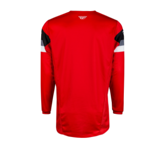 FLY RACING Kinetic Prix Jersey - Rot/Grau/Weiss
