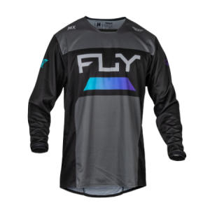 FLY RACING Kinetic Reload Jersey - Anthrazit/Schwarz/Blue...