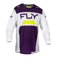 FLY RACING Kinetic Reload Jersey - DeepPurple/Weiss/Hi-Vis