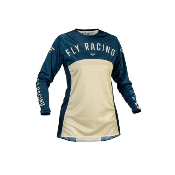 FLY RACING Lite Damen-Jersey - Navy/Ivory