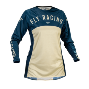 FLY RACING Lite Damen-Jersey - Navy/Ivory