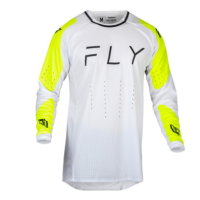 FLY RACING Evolution DST Jersey - Weiss/Hi-Vis